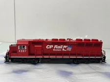 Atlas #30138274 CP Rail Dual Flags SD45 Diesel Engine #5497 O Scale 2 Rail NEW