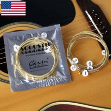 6 PCS Acoustic Guitar Strings Set Phosphor Bronze  Steel Strings Kits USA