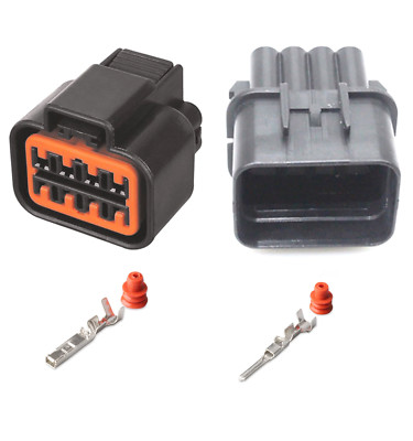 KUM 090 Series 8 pins Male Female Waterproof Connector PB621-08020 PB625-08027