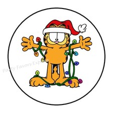 30 CHRISTMAS ENVELOPE SEALS LABELS STICKERS PARTY FAVORS 1.5"