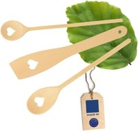 Hofmeister Kochset 3Tlg. Herz Buchenholz 30 Cm RüHrlöFfel HolzlöFfel KochlöFfel