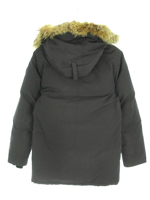 Canada Goose Jasper Parka 3438Jm Down Jacket Xs Black Coat With Fur Outer