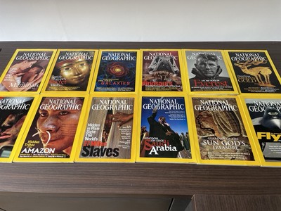 National Geographic 2003 s Complete Set Of 12 Magazines