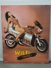 VINTAGE 1988 HONDA KERKER V-FOUR RACING MOTO MOTORCYCLE HOT GIRL WILD THING  — photo 1