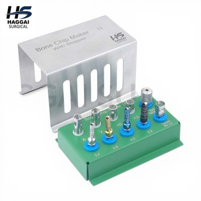 Chip Maker Kit with Stopper Precision Drill Set in Sterilizable Box