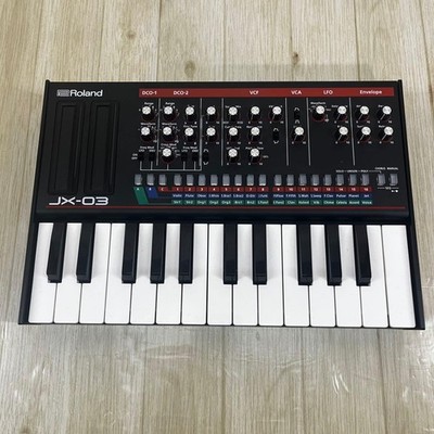 Roland Boutique JX-03 + K-25M Keyboard Synthesizer Set Getestet Top Zustand