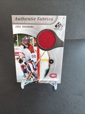 2006 Upper Deck AUTHENTIC FABRICS JERSEY #AF-TH Jose Theodre CANADIENS EX/NM