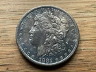 1881 S Silver Morgan Dollar Higher grade Lot M4