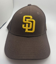 New Era San Diego Padres MLB 9FORTY Youth Adjustable Hat Cap Brown/Yellow