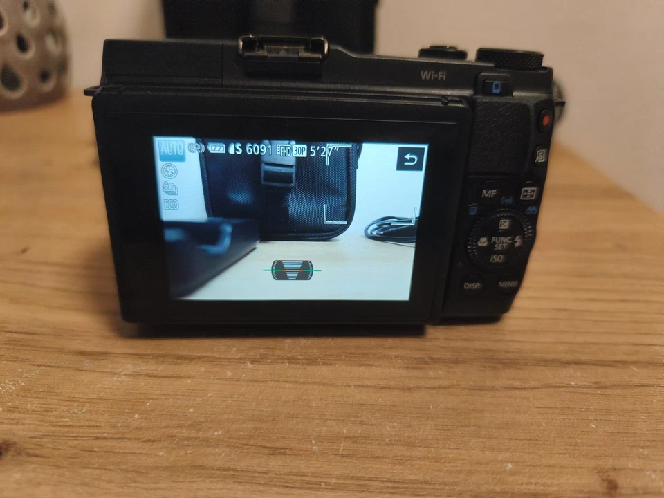 Canon PowerShot G1 X Mark II 12.8 MP Digitalkamera - Schwarz - Bild 4 von 4