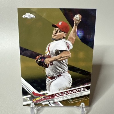 2017 Topps Chrome - Carlos Martinez #46 Gold Refractor /50