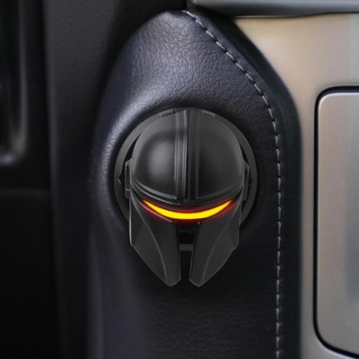 Metal Engine Ignition Ring Cover, AntiScratch Push Start Button for Cars &