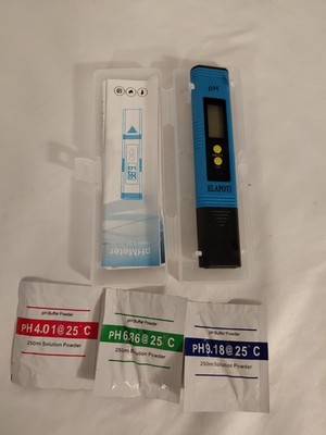 Digitales PH-Meter hochgenaues PH-Tester Bereich bei 0,00-14,00 Taschenformat PH Stift