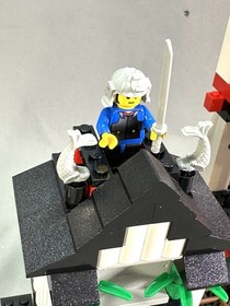 LEGO 6093 Flying Ninja Fortress (Castle) 100% Complete w/Box & Manual 1998 NICE!