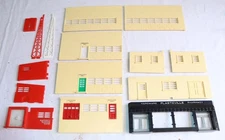 Plasticville O Gauge Parts Lot #1 Pharmacy Factory TV Station