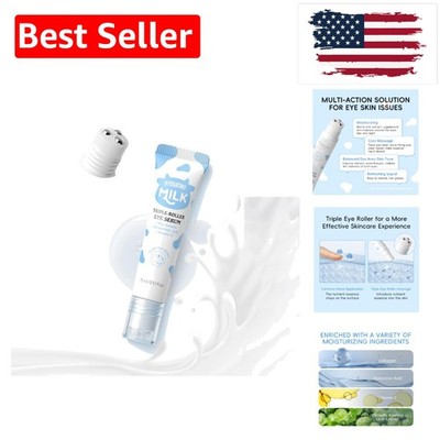 ARAKY Milk Eye Cream with Triple Roller - Hydrating Dark Circle Solution 0.51 oz
