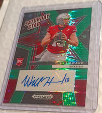 Panini 2025 Prizm Draft Picks Will Howard Saturday Star Auto /25 SSS-WHD OSU