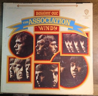 The Association Insight Out Windy Vinyl LP Record 12  1968 Warner Bros 1696