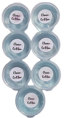 7x Clean Cotton - Gel Wax Melts - STARK DUFTEND - Jelly Wax Melts