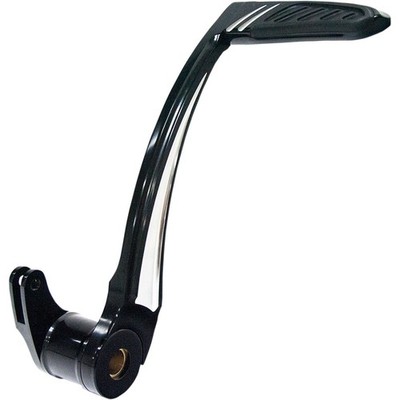 Rear Brake Lever - Contrast Cut - Black - '14-'19 FL 0032-1082-BM
