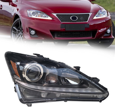 LED Headlight Assembly for 2006-2012 Lexus IS250 IS350 Passenger Side LED Headla