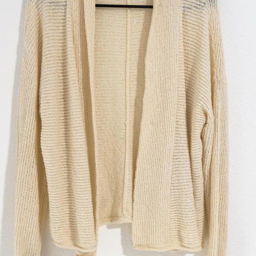 Madewell, Madewell Boho Boucle Knit Open Front Cardigan Small