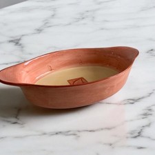 Oven to Table Serving Casserole Dish Autumn Orange Dishwasher Microwave Safe