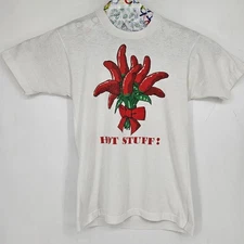 Vintage Screen Stars Best Shirt Mens Large Hot Stuff Graphic Single Stitch