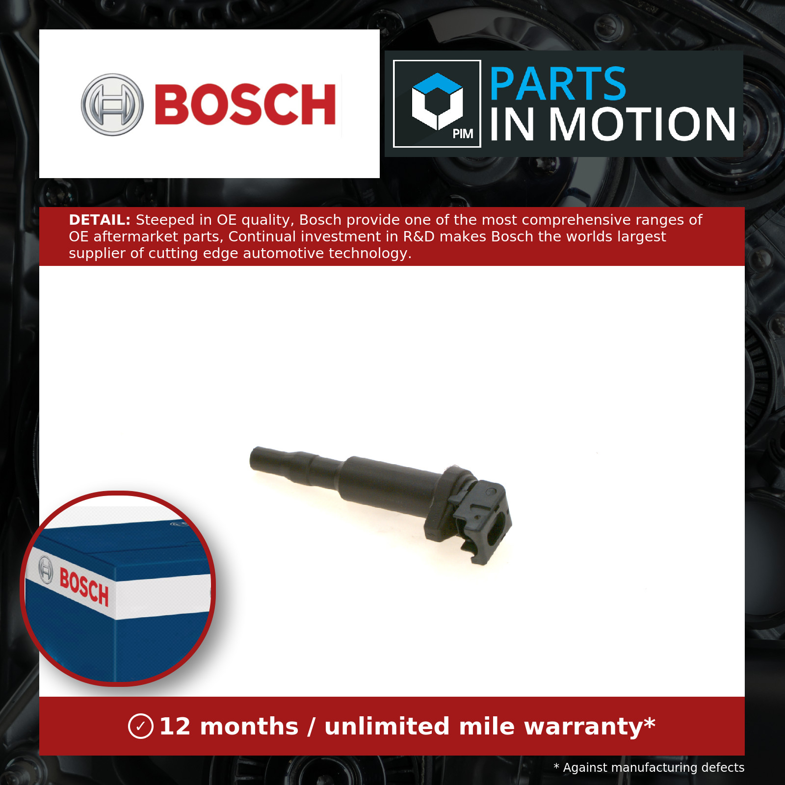 2x ✅Fits BOSCH 0 221 504 464 ignition coil ⭐UK Seller⭐ - Image 6