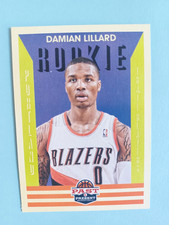 2012-13 PANINI PAST & PRESENT DAMIAN LILLARD #249 RC ROOKIE TRAIL BLAZERS