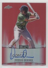 2015 Leaf Metal Draft Red Prismatic 4/5 Donnie Dewees #BA-DD1 Auto 1e5