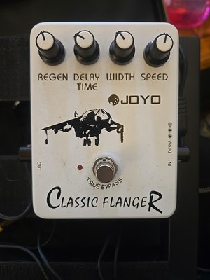 JOYO Classic Flanger Guitar Pedal Like Chorus Sounds True Bypass For Guitar Bass
