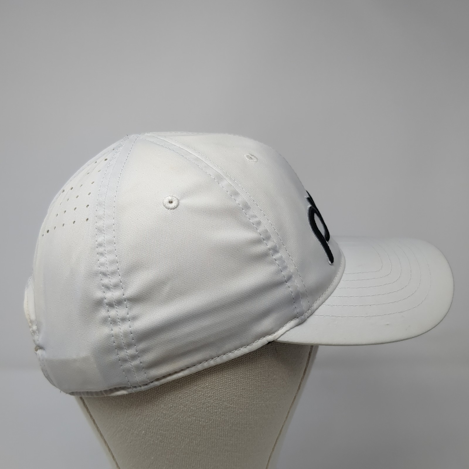 Ping Strapback Hat Solid White One Size Embroider… - image 5