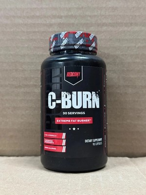 Redcon1 C-Burn Extreme Fat Burner Weight Loss 90 Capsules - Pack of 1