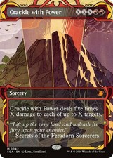 1x Crackle with Power MTG - Secrets of Strixhaven: Mystical Archive - NM-Mint