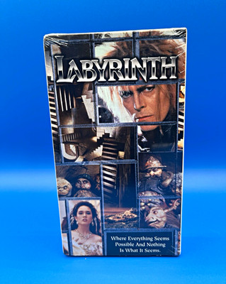 Labyrinth VHS 1999 David Bowie NEW SEALED Factory Watermarked Jim Henson