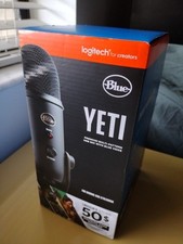 Logitech Blue Yeti USB Microphone Black