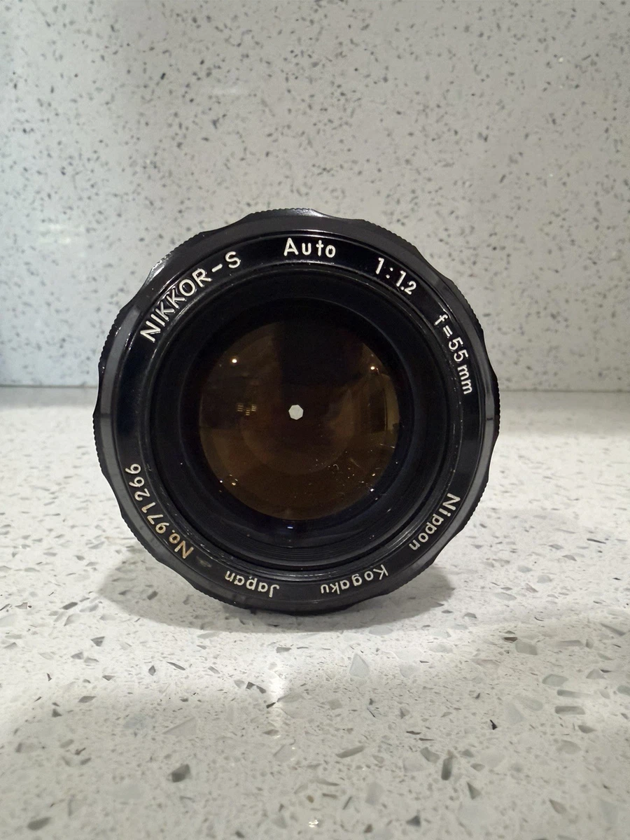 Nikon NIKKOR f/1.2 Camera Lenses 55mm Focal for sale | eBay