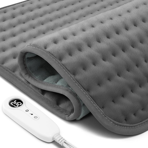 XXL Heating Pad for Back Pain Relief, Gifts for Mom Dad Women Men Grandma Gra...