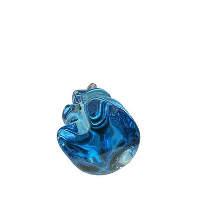 Baccarat ブルーラビット Genuine BACCARAT Crystal Spinning Rabbit Cornflower Blue | eBay