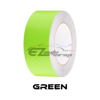 4D Semi Carbon Fiber Racing Stripes Vinyl Wrap Decal Sticker Car 10/25/50FT Roll