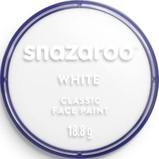 Face Paint Classic 18.8g Pot White Snazaroo Model 1118000 Body