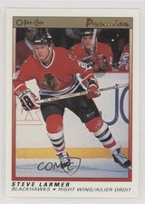 1990-91 O-Pee-Chee Premier Steve Larmer #58 uk2