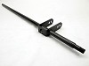 RACING GO KART 24'' SLACK STEERING WHEEL SHAFT THREADED  STANDARD SPLINED STEEL 