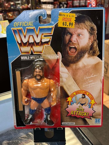 Hacksaw Jim Duggan 1329 (Vintage WWE WWF, Hasbro) ...