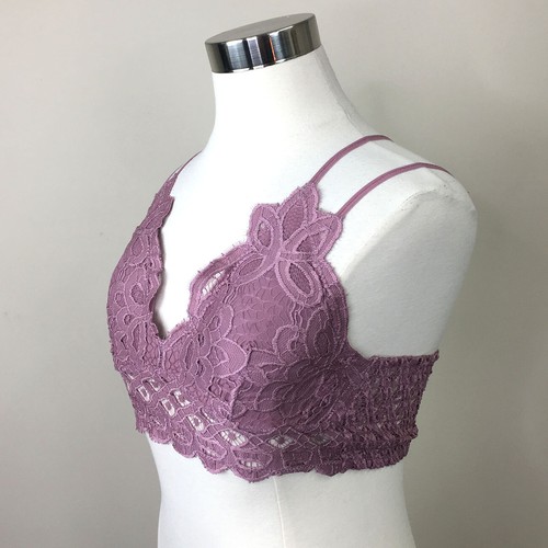 Anemone Women's Sexy Comfortable Lace Wireless Stretch Bra Bralette Top S-XXL - Picture 24 of 252
