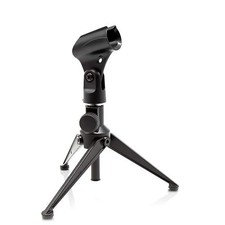 Pyle Desktop Tripod Microphone Stand - Adjustable Height 4.7'' to 8.7'' Inch ...