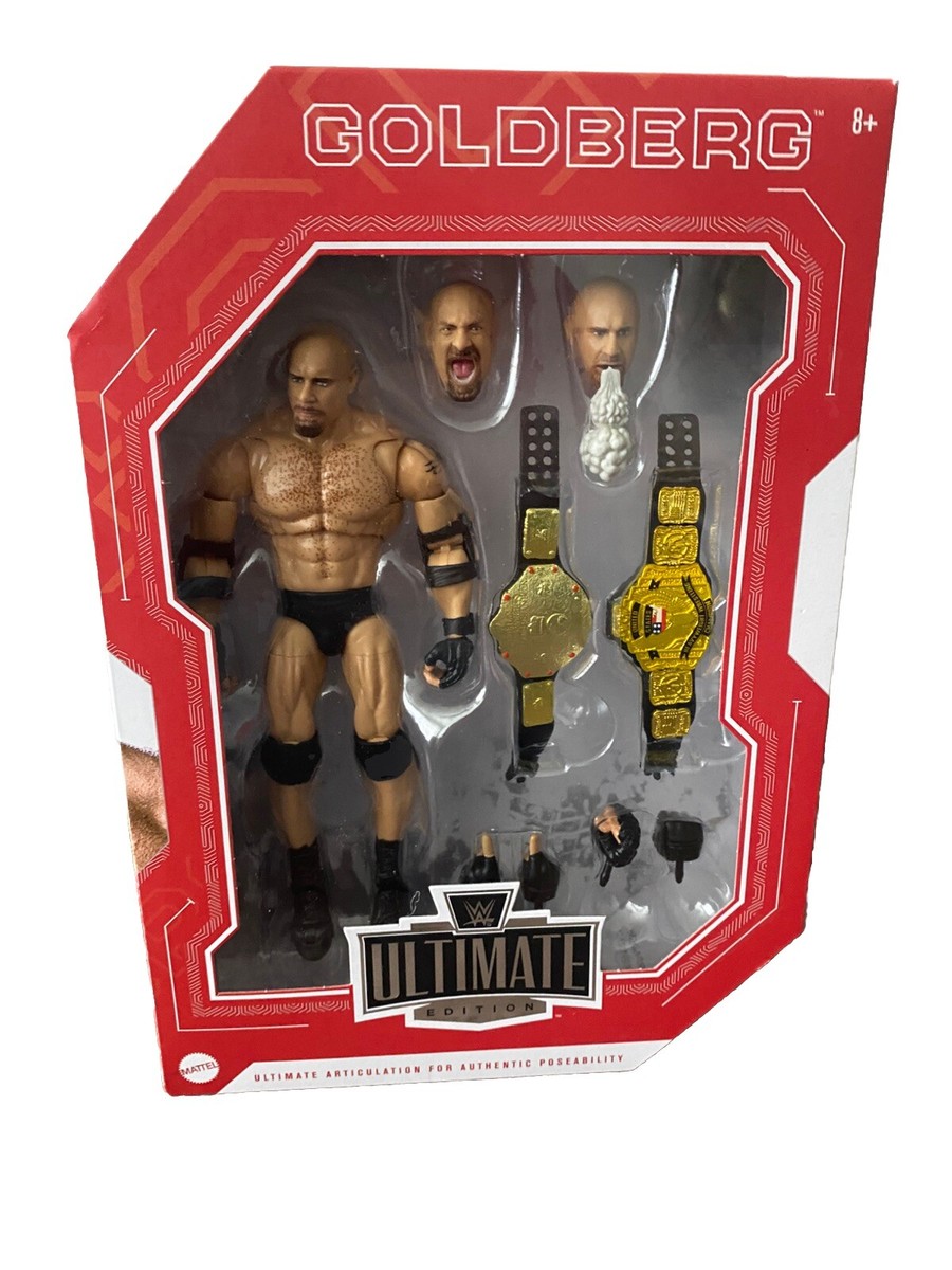 WWE Mattel Ultimate Edition Goldberg WcW Wrestling Action