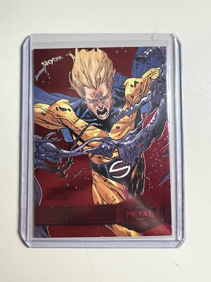 2022 Spider-man metal universe Sentry High RED PMG 65/100