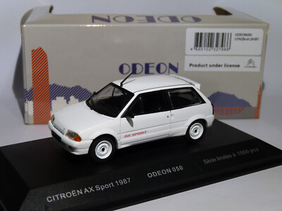 503-189 ODEON 1/43 シトロエン AX SPORT ホワイト 503-189 ODEON 1/43 シトロエン AX SPORT ホワイト 503-189 ODEON 1/43